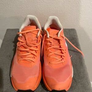 adidas terrex Orange Mesh Athletic Sneakers